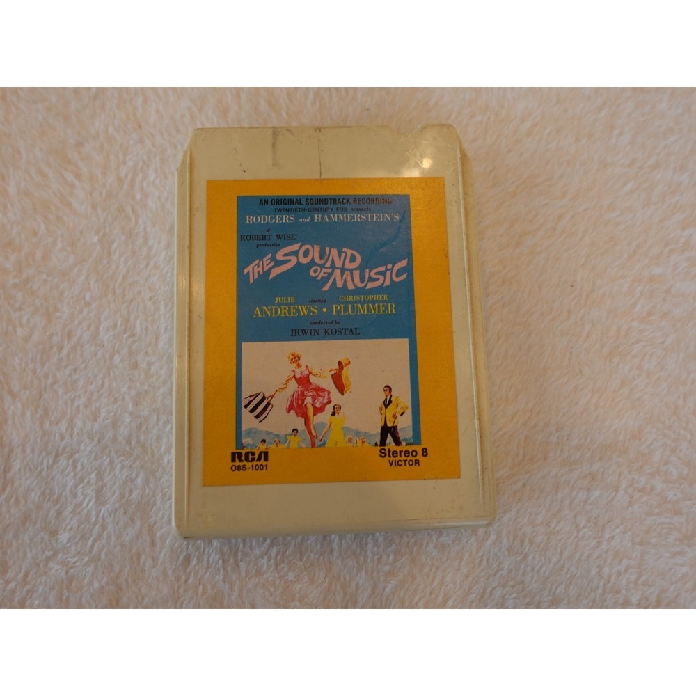 The Sound Of Music Original Movie Soundtrack 8‎ Track Tape Stereo